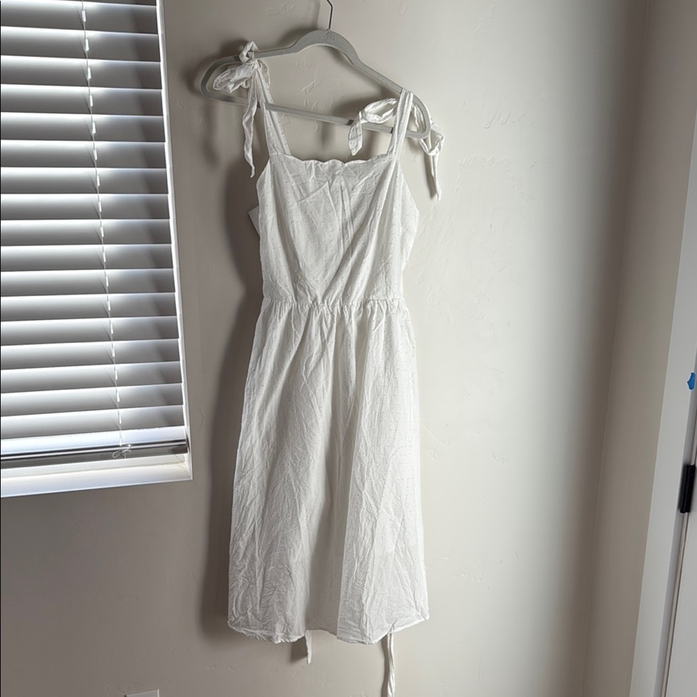 Elegant White Sleeveless Dress 2XL Grace Karin Cotton sundress